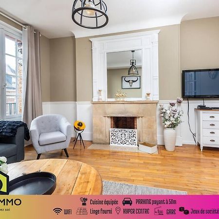 Magnifique 3 Chambres - Parking - Hyper Centre - Gare Amiens Ngoại thất bức ảnh