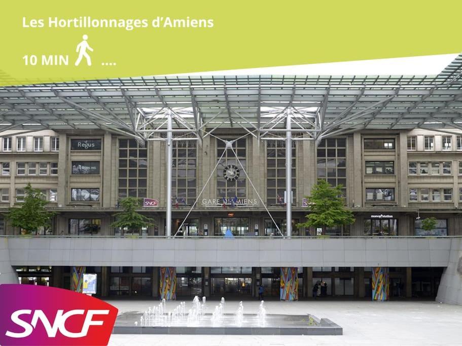 Magnifique 3 Chambres - Parking - Hyper Centre - Gare Amiens Ngoại thất bức ảnh