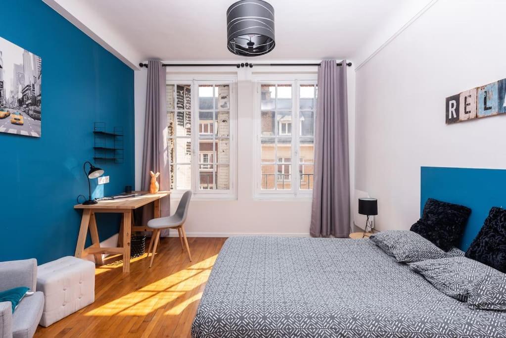 Magnifique 3 Chambres - Parking - Hyper Centre - Gare Amiens Ngoại thất bức ảnh