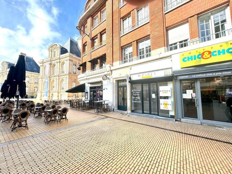 Magnifique 3 Chambres - Parking - Hyper Centre - Gare Amiens Ngoại thất bức ảnh